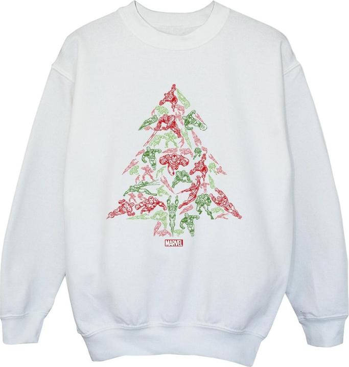Produktbild Avengers Christmas Tree Sweatshirt Jungen (116)