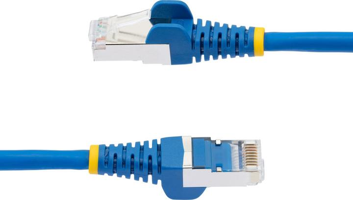 Produktbild StarTech COM 50cm CAT6a Kabel LSZH 10 Gigabit RJ45 LAN Kabel SFTP Patchkabel CAT6a Verlegekabel Abge (S/FTP, CAT6a, 0.50 m)