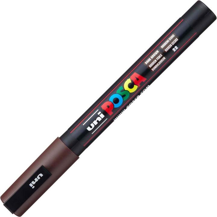 Immagine prodotto Posca Marchio fine PC-3M (Marrone, 1.30 mm, 1 x)