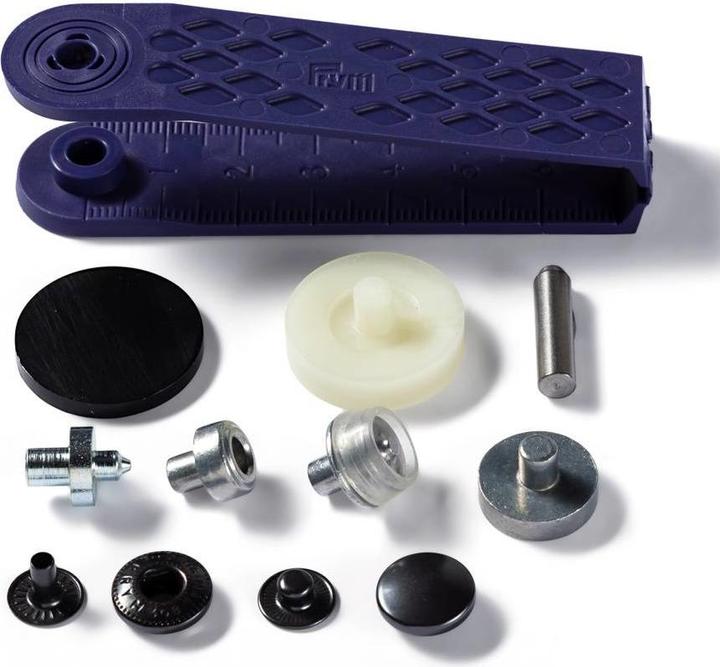 Produktbild Prym Druckknopf Anorak, brüniert 12 mm, Karte 10 Stk.