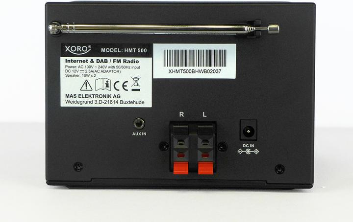 Actual product image Xoro HMT 500 (Web radio, DAB+, DAB+ Cable, Bluetooth, Wi-Fi)