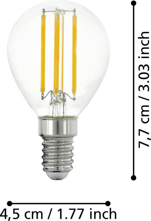 Image du produit EGLO Sources lumineuses (E14, 4 W, 470 lm, 48 x, E)