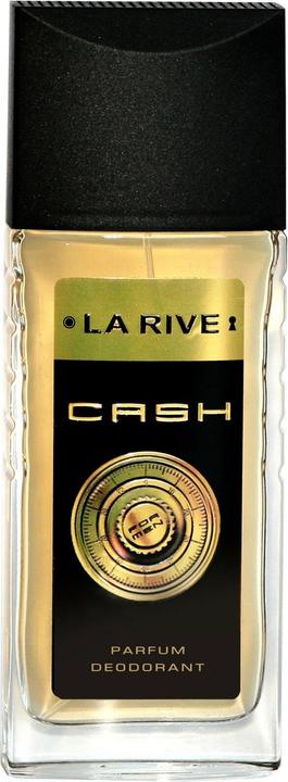 La Rive Cash For Men DEO spray 80ml glass (Spray, 80 ml)