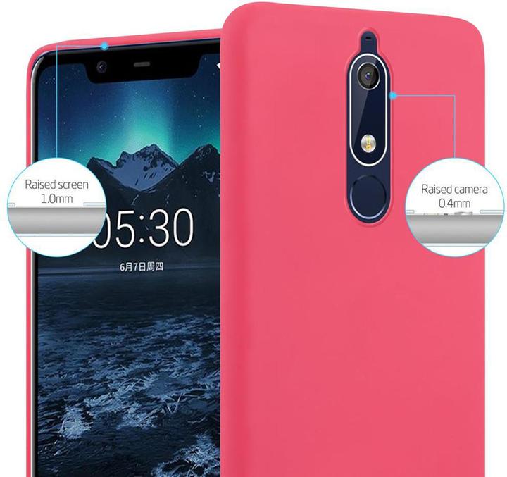 Productafbeelding Cadorabo TPU Candy Cover (Nokia 5.1)