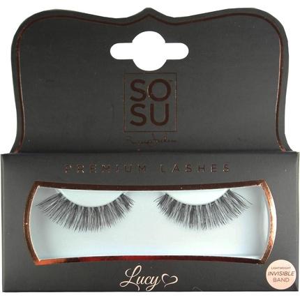 Actual product image Sosu Cosmetics - False eyelashes Lucy (Artificial eyelashes)
