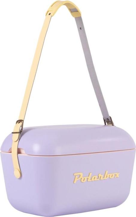 Actual product image Polarbox Retro Cooler purple 12l (12 l)