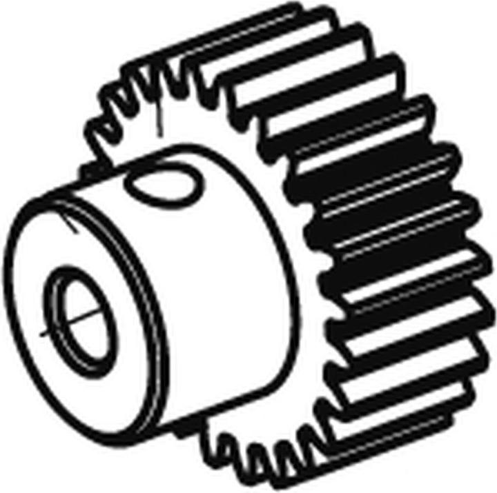Actual product image Jamara Motor pinion 22Z. 48DP Tiger BL