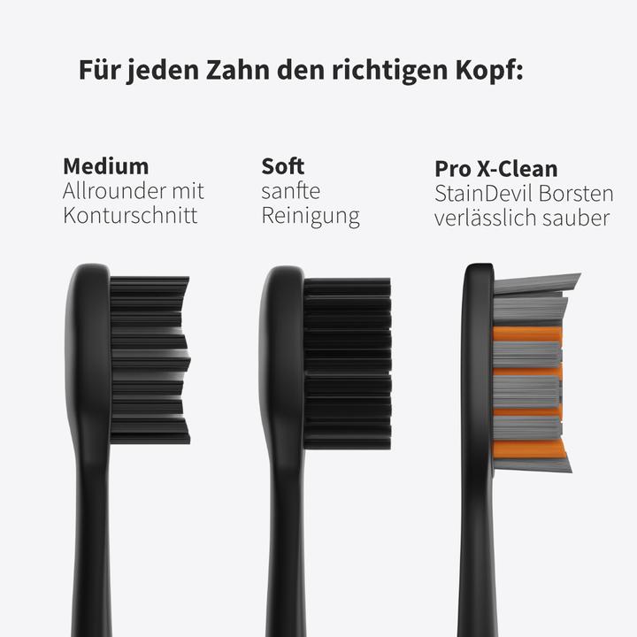 Produktbild Zahnheld Bürstenkopf Pro X-Clean 6x Weiss (6 x)