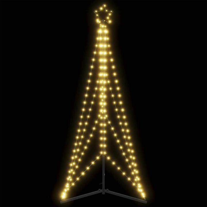 Immagine prodotto VidaXL Illuminazione per albero di Natale 363 LED bianco caldo 182 cm