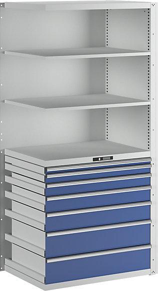 Image du produit Lista Etagère à tiroirs (102 cm, 220 cm)