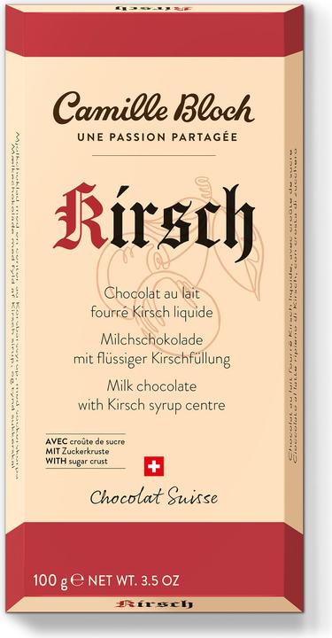 Image du produit Camille Bloch Barre de chocolat au kirsch 100g (100 g)
