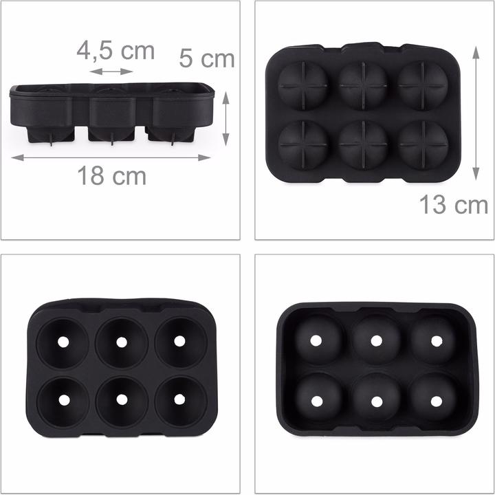 Immagine prodotto Relaxdays Stampo per palle di ghiaccio