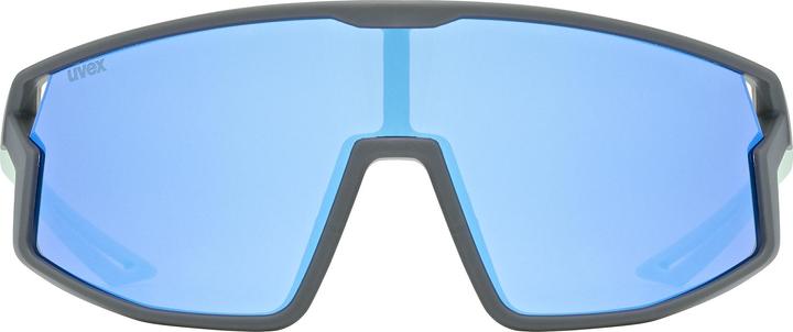 Actual product image Uvex Sports skyryse jr. (Grey-green matt, Mirror Blue)