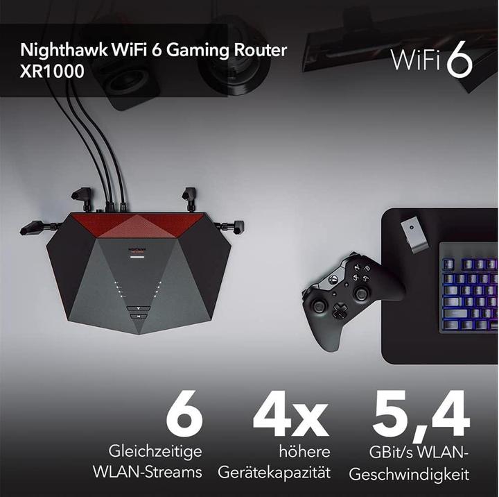 Productafbeelding Netgear XR1000 WiFi6 Gaming Router