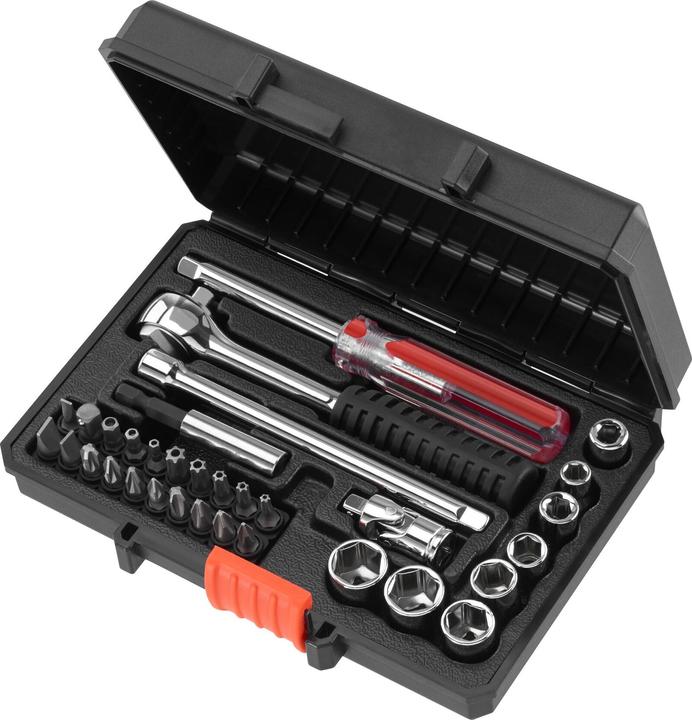 Image du produit Black & Decker Jeu de clés à cliquet pour accessoires de voiture (31 pièces)