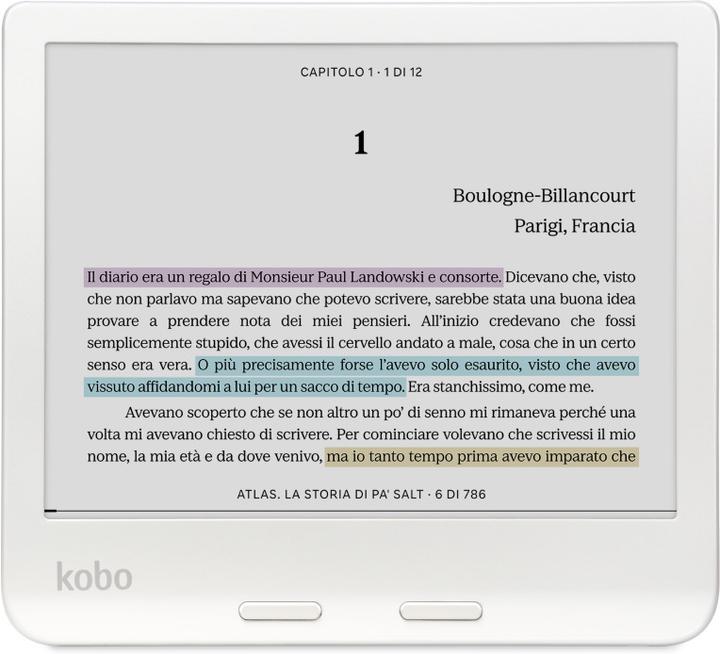 Kobo Libra Colour (7", 32 GB, White)