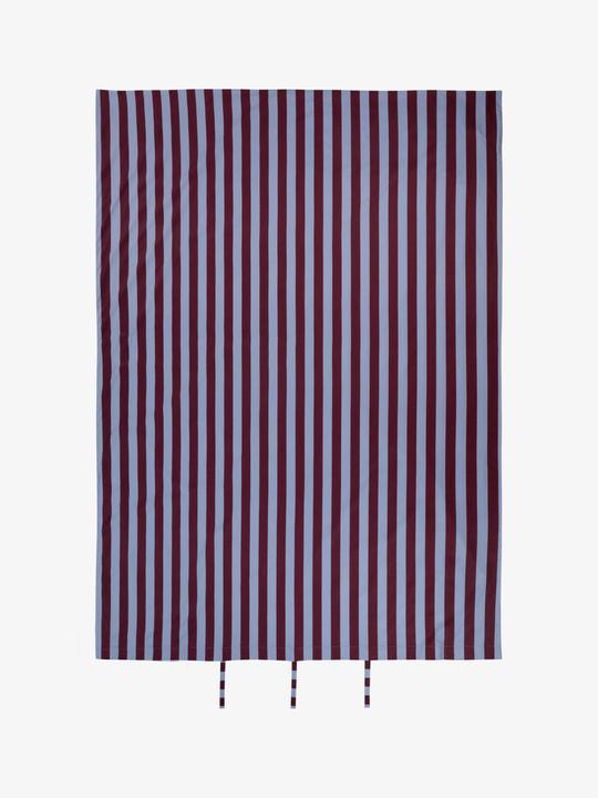 HAY Duvet cover??T?? dark red striped