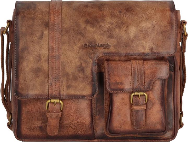 Immagine prodotto Greenland Nature Mascu & Line borsa a tracolla in pelle 30 cm