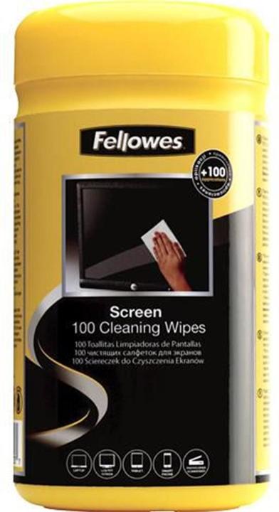 Image du produit Fellowes Lingettes de nettoyage pour écran (100 x)