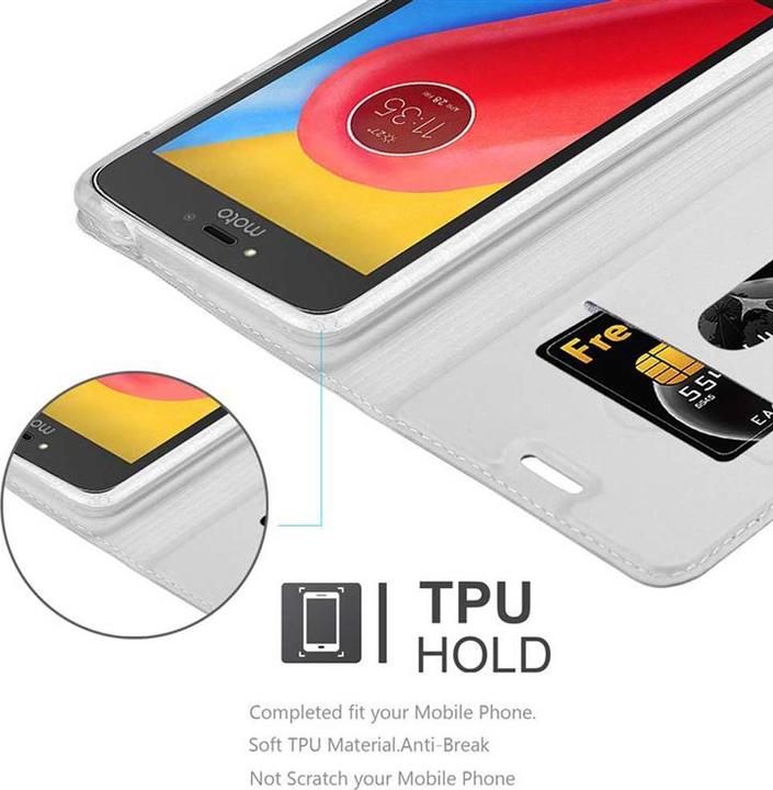 Produktbild Cadorabo Book Classy Style Cover (Motorola Moto C)