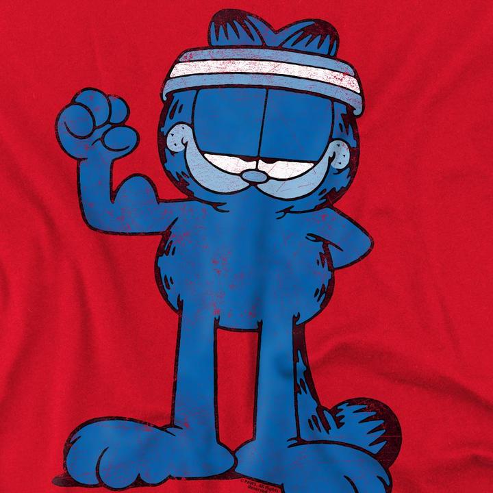Actual product image Garfield Mens Got Gains T-Shirt (4XL)