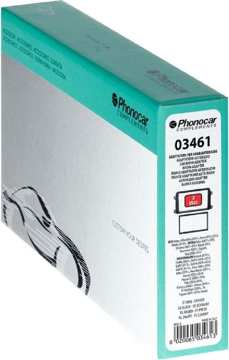Produktbild Phonocar Kit Radioblende schwarz Seat, Skoda,VW