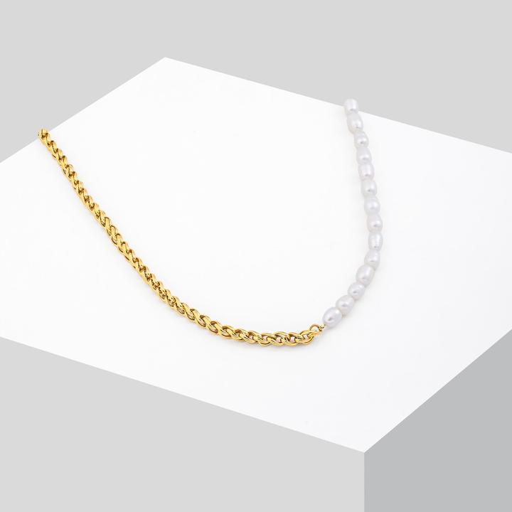 Immagine prodotto Sensora Jewelry Collana di perle cubane (Acciaio inossidabile)