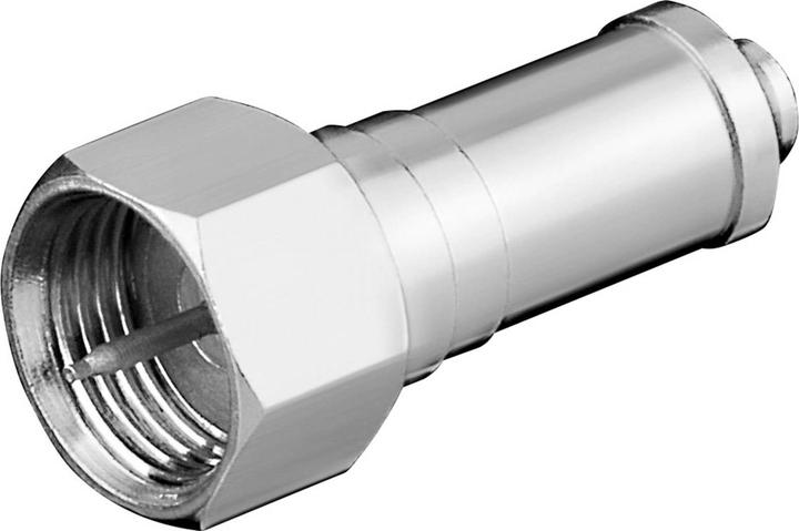 Actual product image Goobay Terminating resistor with DC block (Antenna cable)