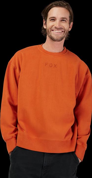Produktbild Fox Wordmark Oversized Fleece Crew (S)