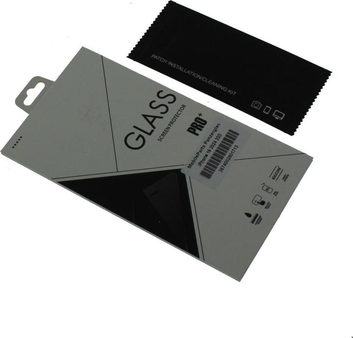 Produktbild MobileParts Panzerglas (1 Stück, Apple iPhone 16)