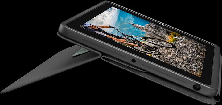Actual product image Logitech Rugged Folio (FR, iPad 2020 (8. Gen), iPad 2021 (9th Gen), iPad 2019 (7th gene))
