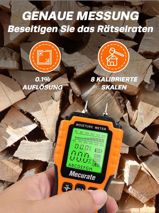 Actual product image Mecurate Moisture Detector