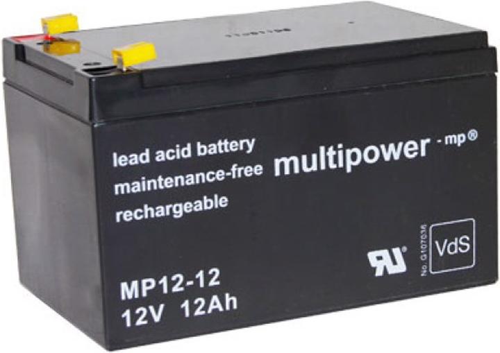 Produktbild Multipower Akku MP12-12 (12 V, 12 Ah)