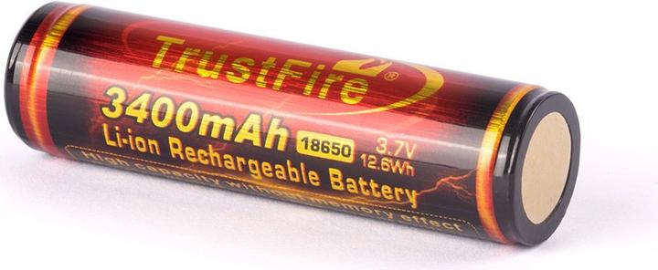 Image du produit Trustfire Accu 18650 3400mAh, PCB protégé (Flame) (1 pcs, 18650, 3400 mAh)