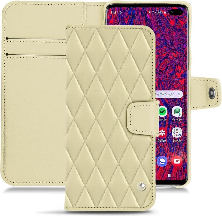 Actual product image Noreve Leather case wallet (Samsung Galaxy S10+)