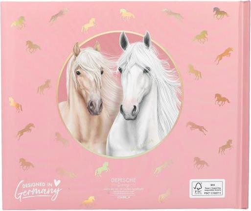 Actual product image Magni Depesche Miss Melody Freundebuch Motiv 2 17,5x21x1,5cm (German)