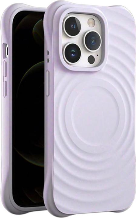 OEM Custodia Circle Mag per iPhone 12 / 12 Pro 6,1" viola chiaro (Apple iPhone 12)