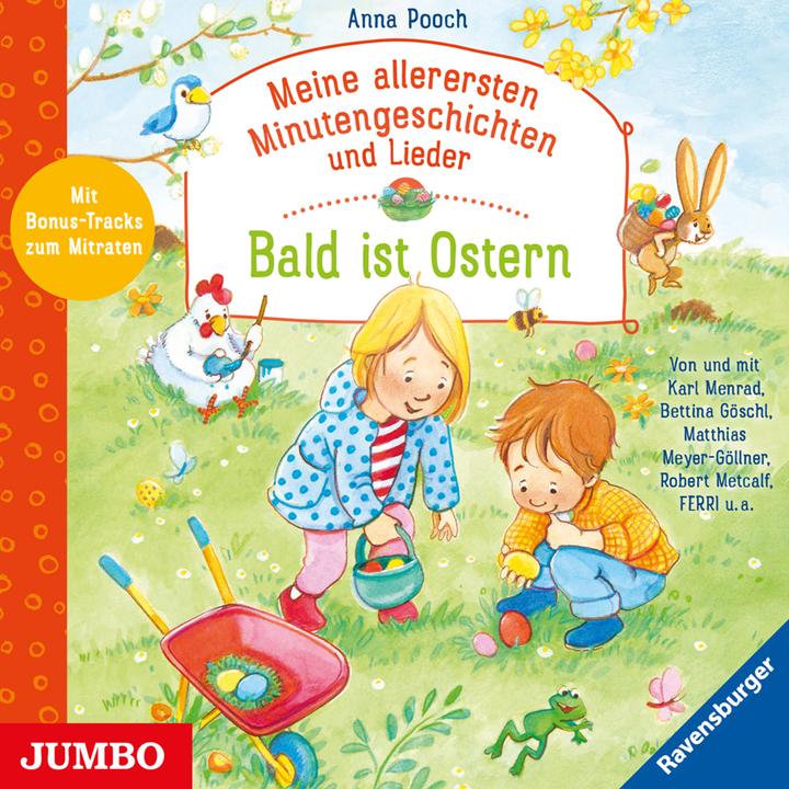 Actual product image Jumbo My very first minute stories and songs. Easter is coming soon (Anna Pooch, German)