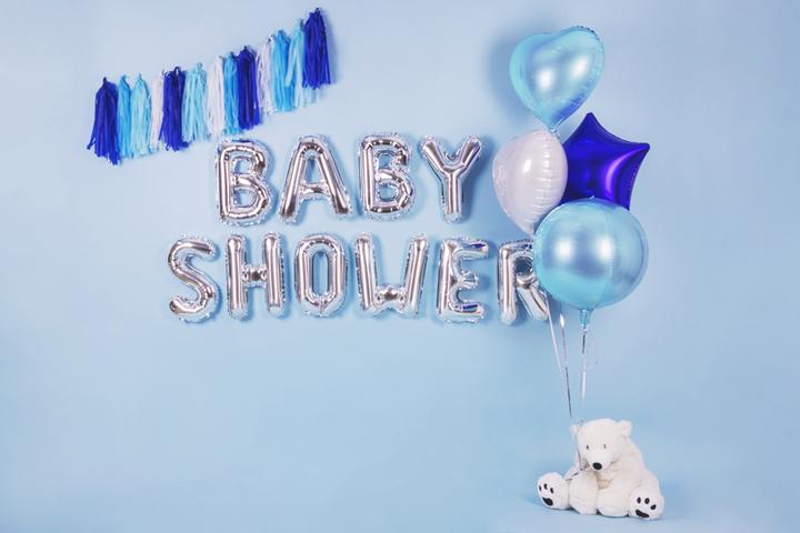 Produktbild Partydeco Herzballon Hellblau 45cm