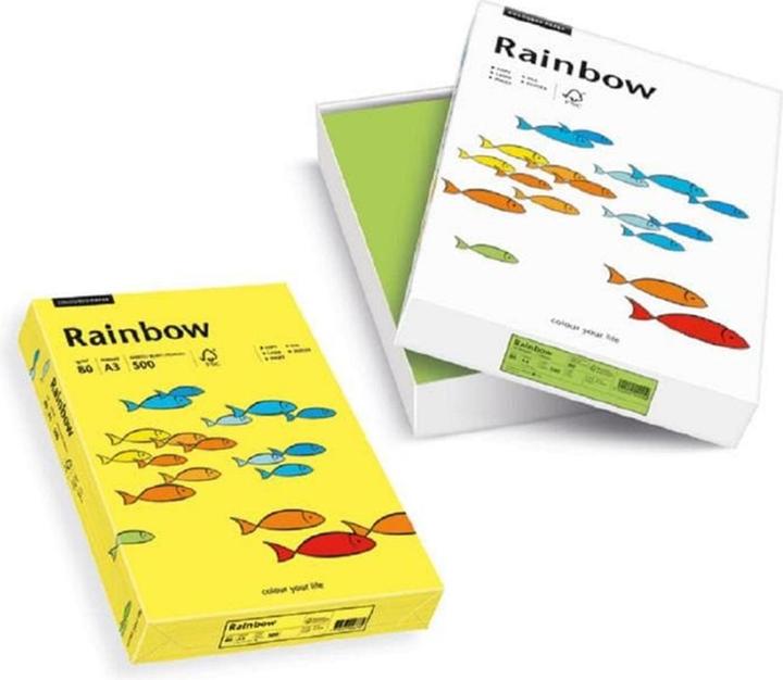 Actual product image Papyrus Rainbow FSC A3 160g int.orange (160 g/m², 250 x, A3)