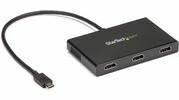 Produktbild StarTech 3-Port Multi-Monitor Adapter (USB Typ-C, 10.50 cm)