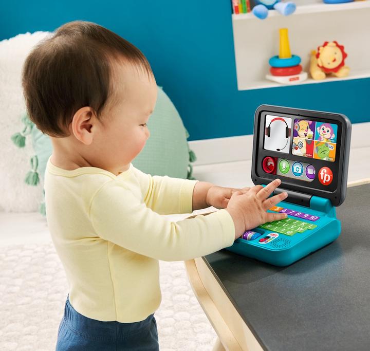 Produktbild Fisher-Price Homeoffice Laptop (Englisch, Deutsch)