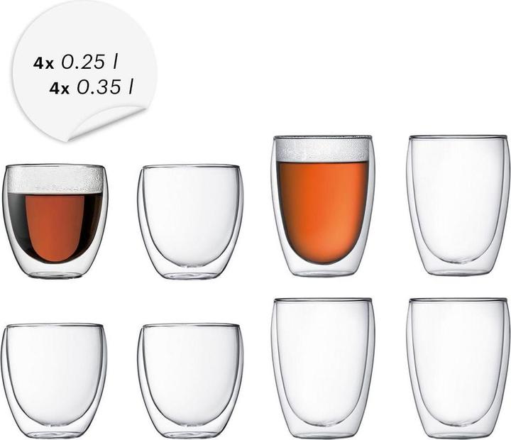 Produktbild Bodum Pavina (350 ml, 8 x)