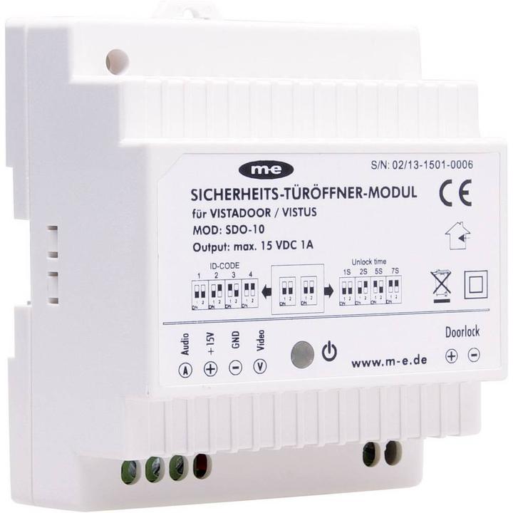 Actual product image Modern-Electronics m-e SDO-10 door intercom door