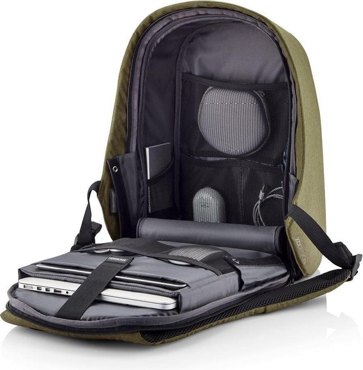 Produktbild XD Design PLECAK ANTYKRADZIEŻOWY BOBBY HERO SMALL ZIELONY P/N: P705.707 (13 l)