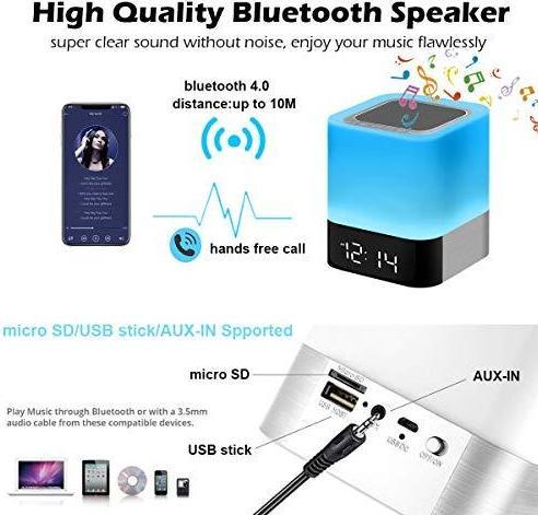 Actual product image Biseoamz Bluetooth speakers (Rechargeable battery operated)