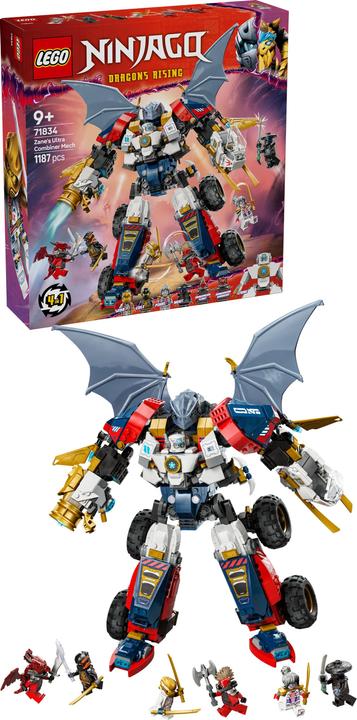Produktbild LEGO Zanes Ultra-Kombi-Mech (71834, LEGO Ninjago)