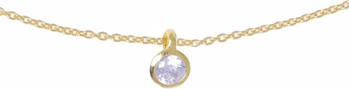 Immagine prodotto Bijouteria Pendente catena (Placcatura in oro (placcatura oro), Vetro (di orologio), Argento 925, 42 cm)