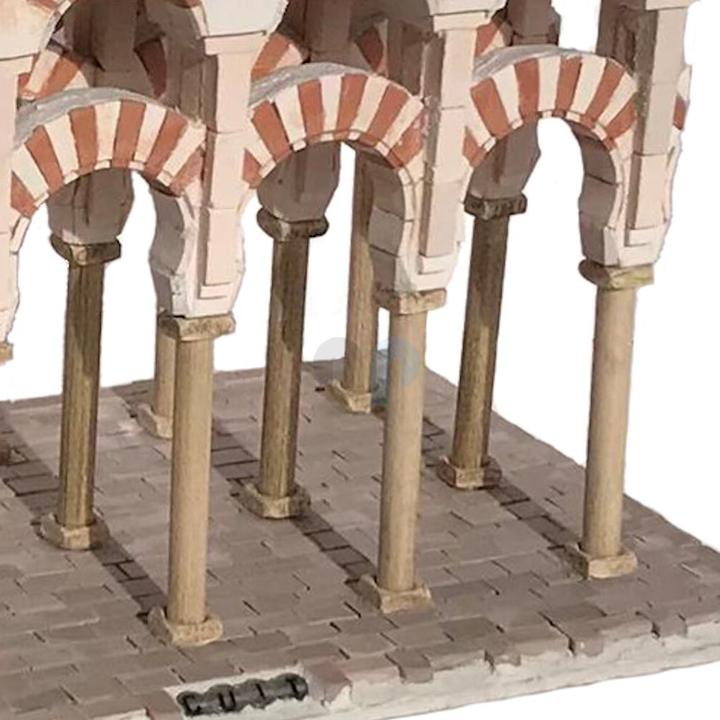Produktbild Block Cuit. 3D Keramik-Modelbausatz -Cordoba-Mezquita Säulen Konstruktion (22 x 16 x 13 cm)