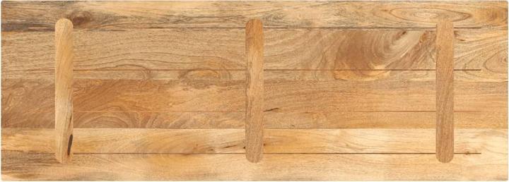 Actual product image VidaXL Table top wooden top dining table 140x50x3,8cm rectangular solid wood mango